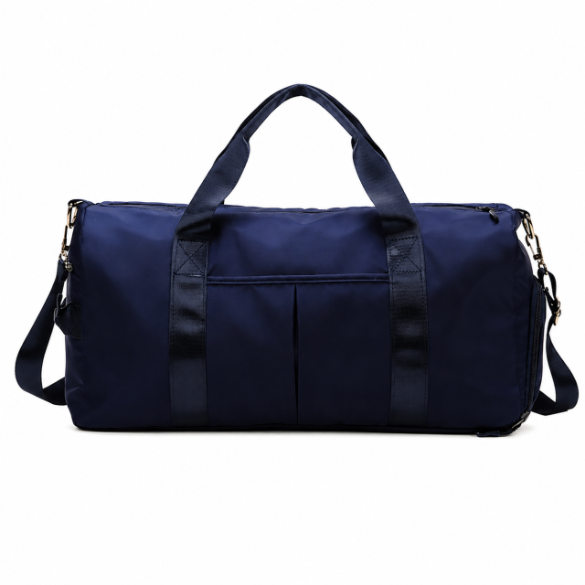Waterproof Gym Duffel Bag with Wet Pocket and Shoe Compartment