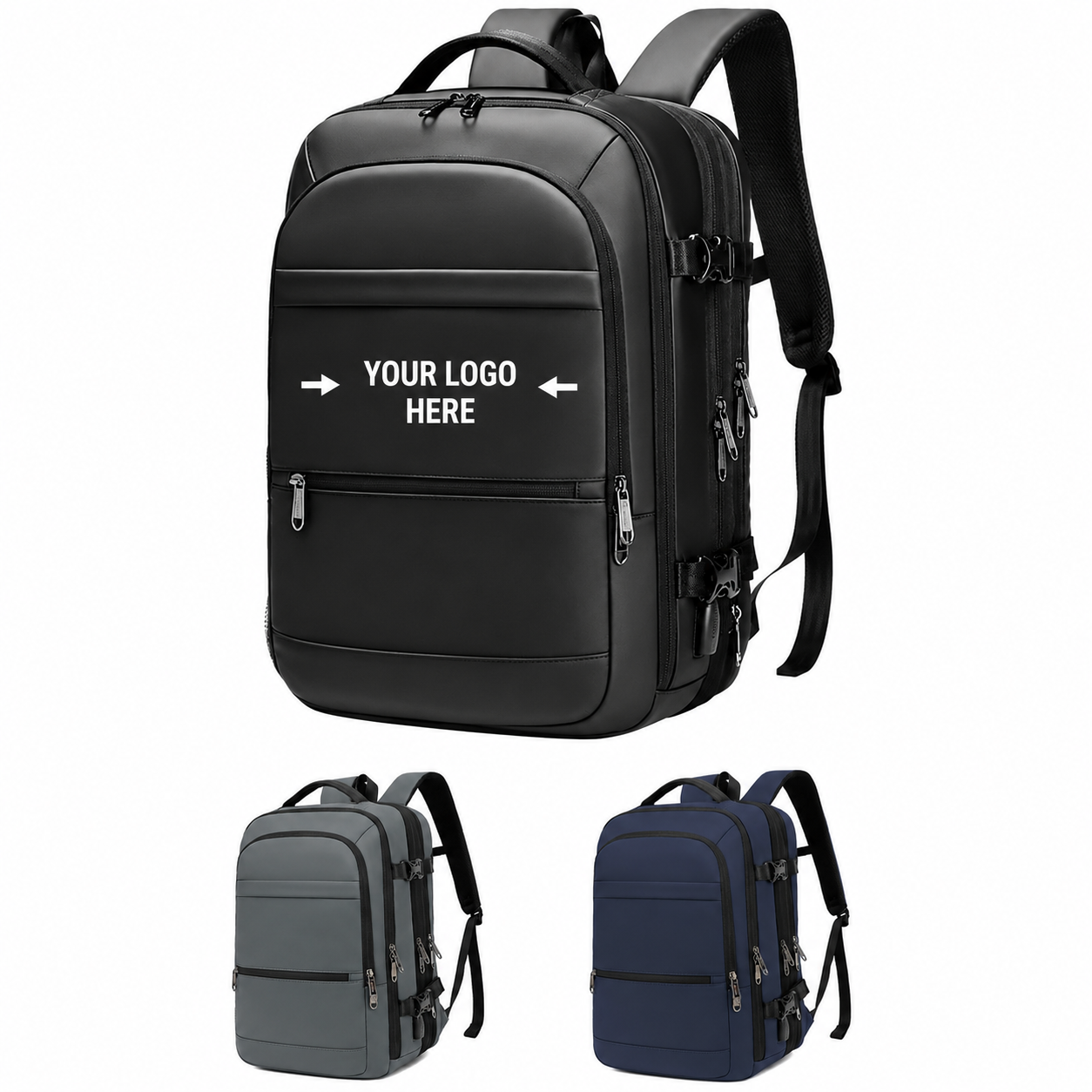 Waterproof Laptop Backpack With Airflow Padding And Travel Storage