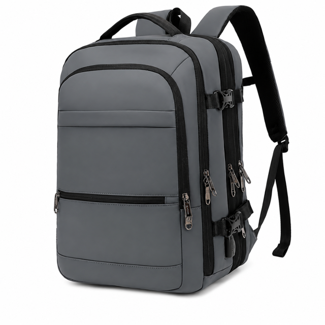 Waterproof Laptop Backpack With Airflow Padding And Travel Storage