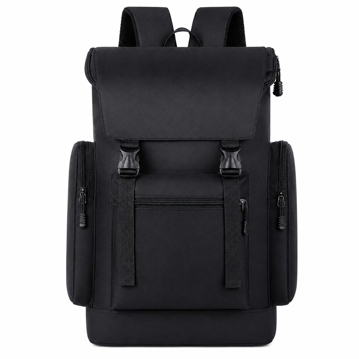 Waterproof Laptop Backpack With Breathable Comfort And Multi Pocket Storage