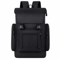 Waterproof Laptop Backpack With Breathable Comfort And Multi Pocket Storage