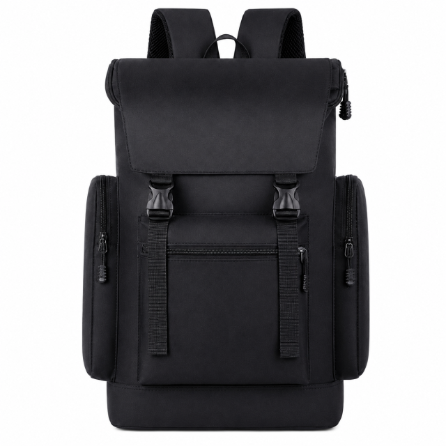 Waterproof Laptop Backpack With Breathable Comfort And Multi Pocket Storage