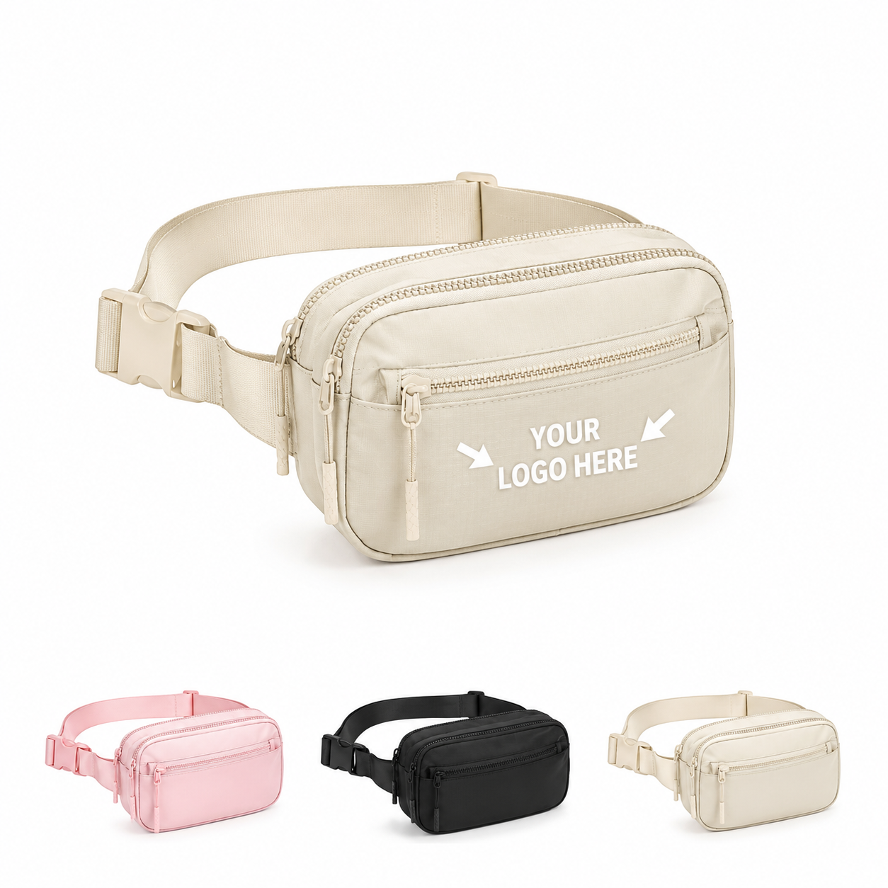 Waterproof Nylon Casual Outdoor Multi Compartment Bag