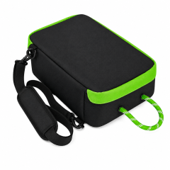 Waterproof Nylon Golf Shoe Bag With Ventilated Mesh Design