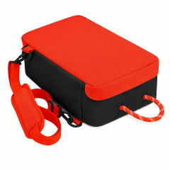 Waterproof Nylon Golf Shoe Bag With Ventilated Mesh Design
