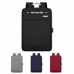 Waterproof Nylon Oxford USB Computer Backpack