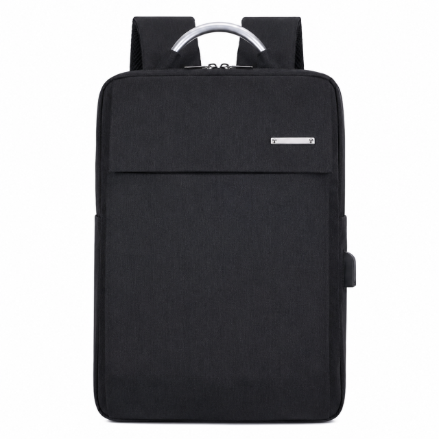 Waterproof Nylon Oxford USB Computer Backpack