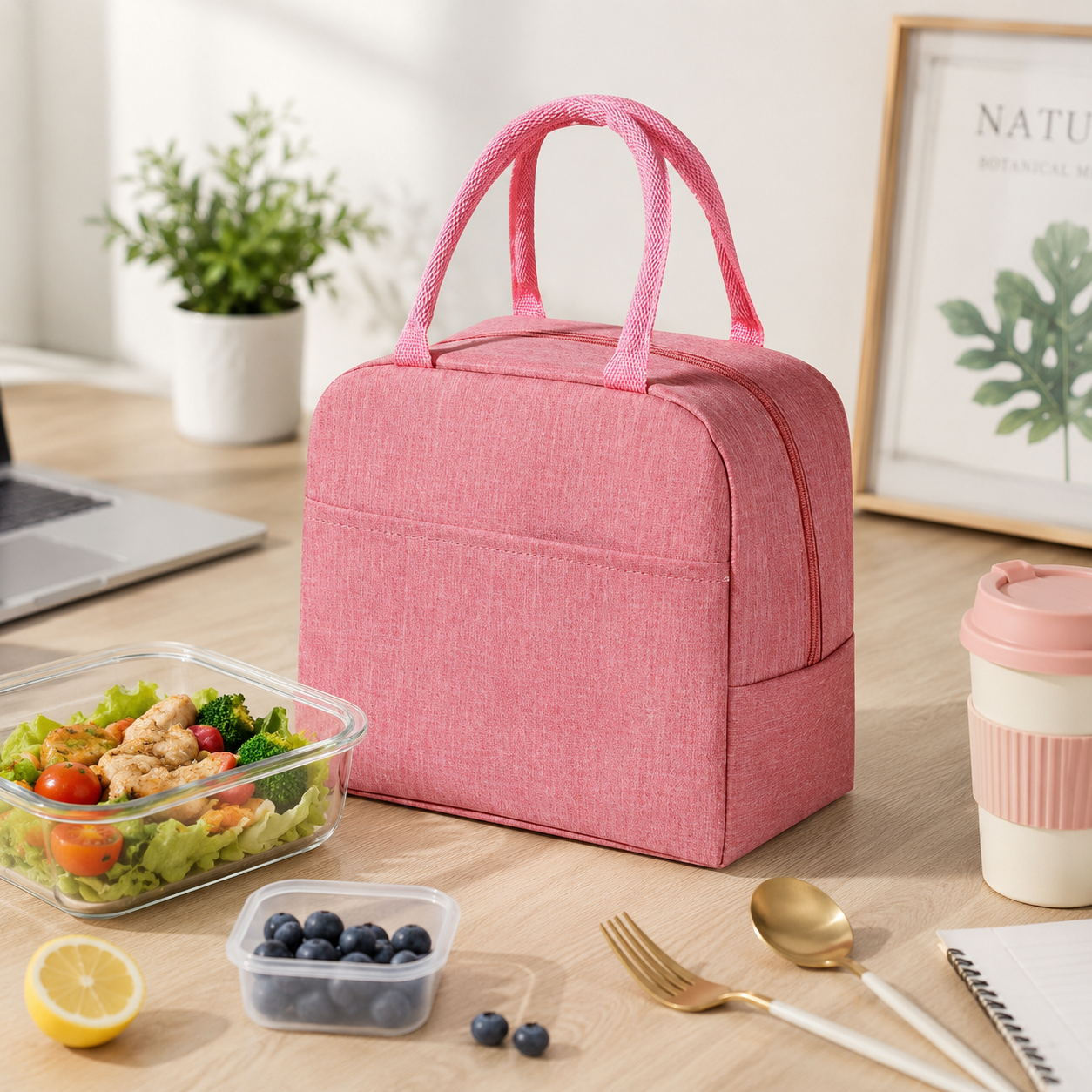 Waterproof Oxford Cloth Insulated Lunch Bag