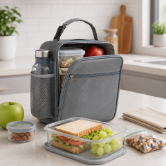 Waterproof Oxford Insulated Bottle Cooler Bag With Tall Bottle Design
