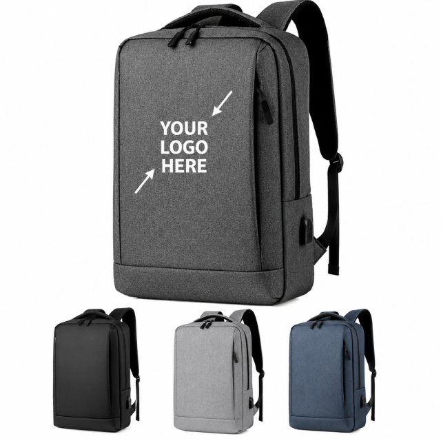 Waterproof Oxford Laptop Backpack with Multiple Compartments