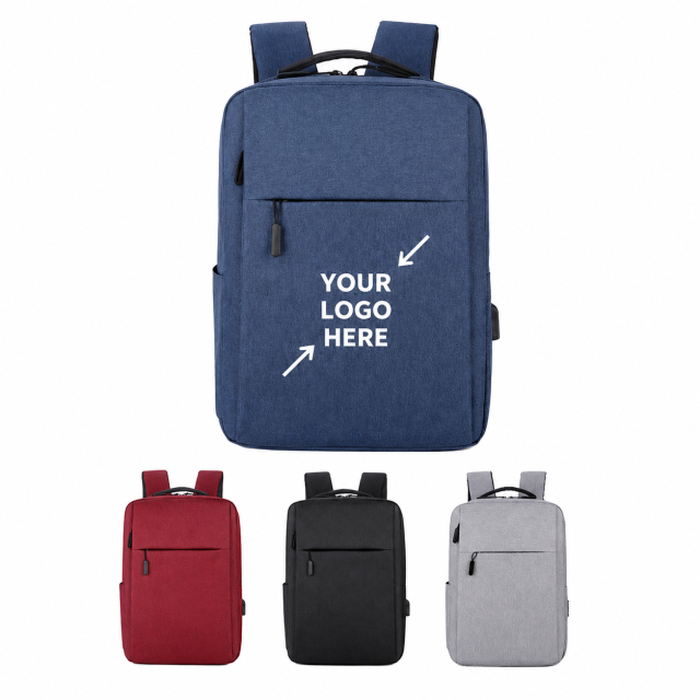 Waterproof Oxford Laptop Backpack with USB Port