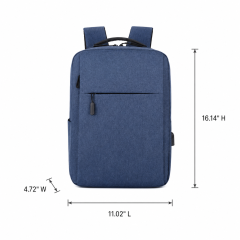 Waterproof Oxford Laptop Backpack with USB Port