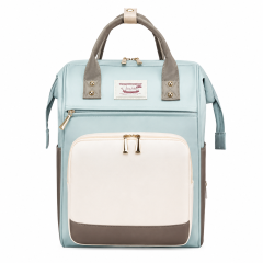 Waterproof Oxford Mommy Backpack With Insulated Pockets