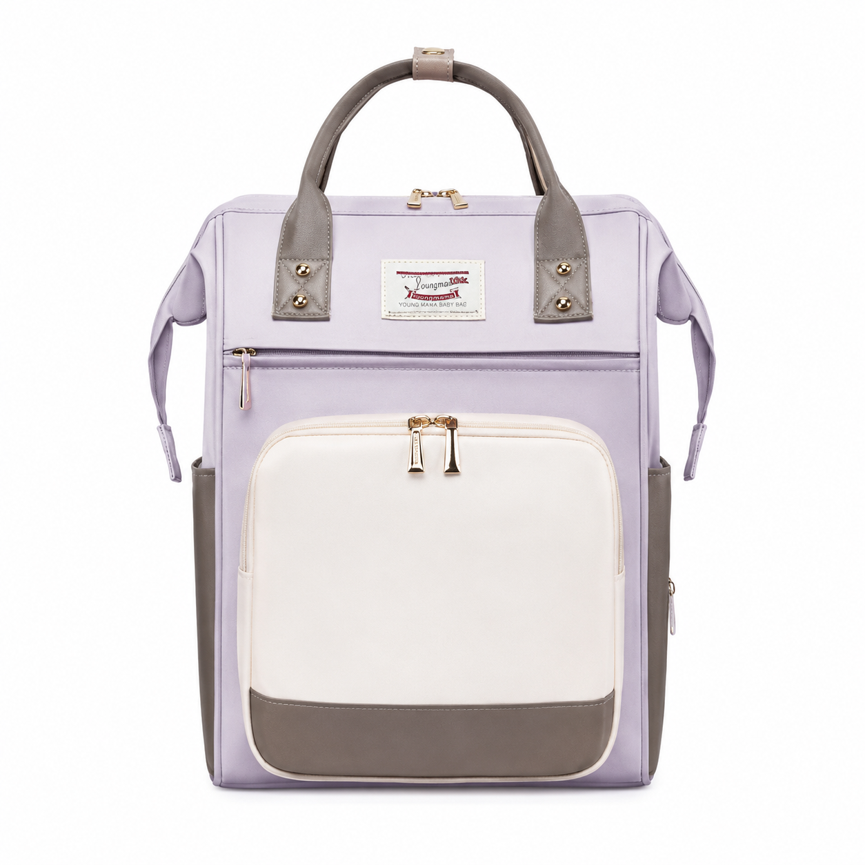 Waterproof Oxford Mommy Backpack With Insulated Pockets