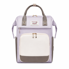 Waterproof Oxford Mommy Backpack With Insulated Pockets