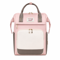 Waterproof Oxford Mommy Backpack With Insulated Pockets