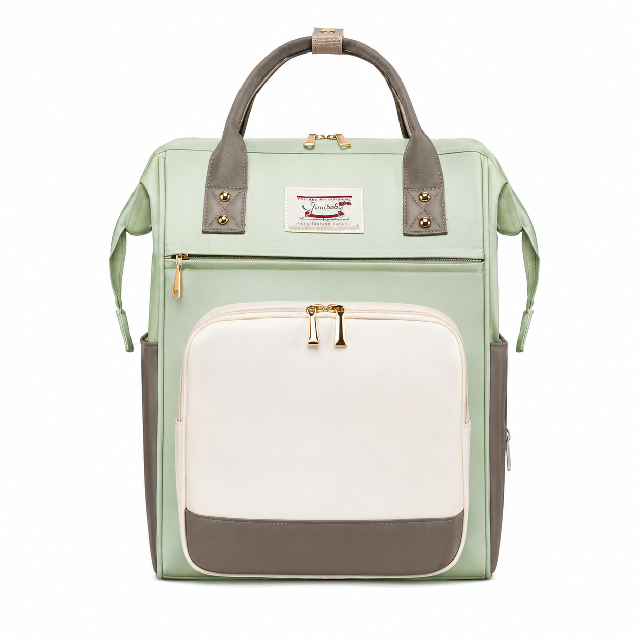 Waterproof Oxford Mommy Backpack With Insulated Pockets
