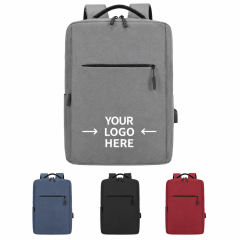 Waterproof Oxford USB Business Laptop Backpack