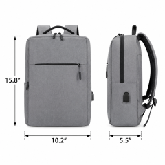 Waterproof Oxford USB Business Laptop Backpack