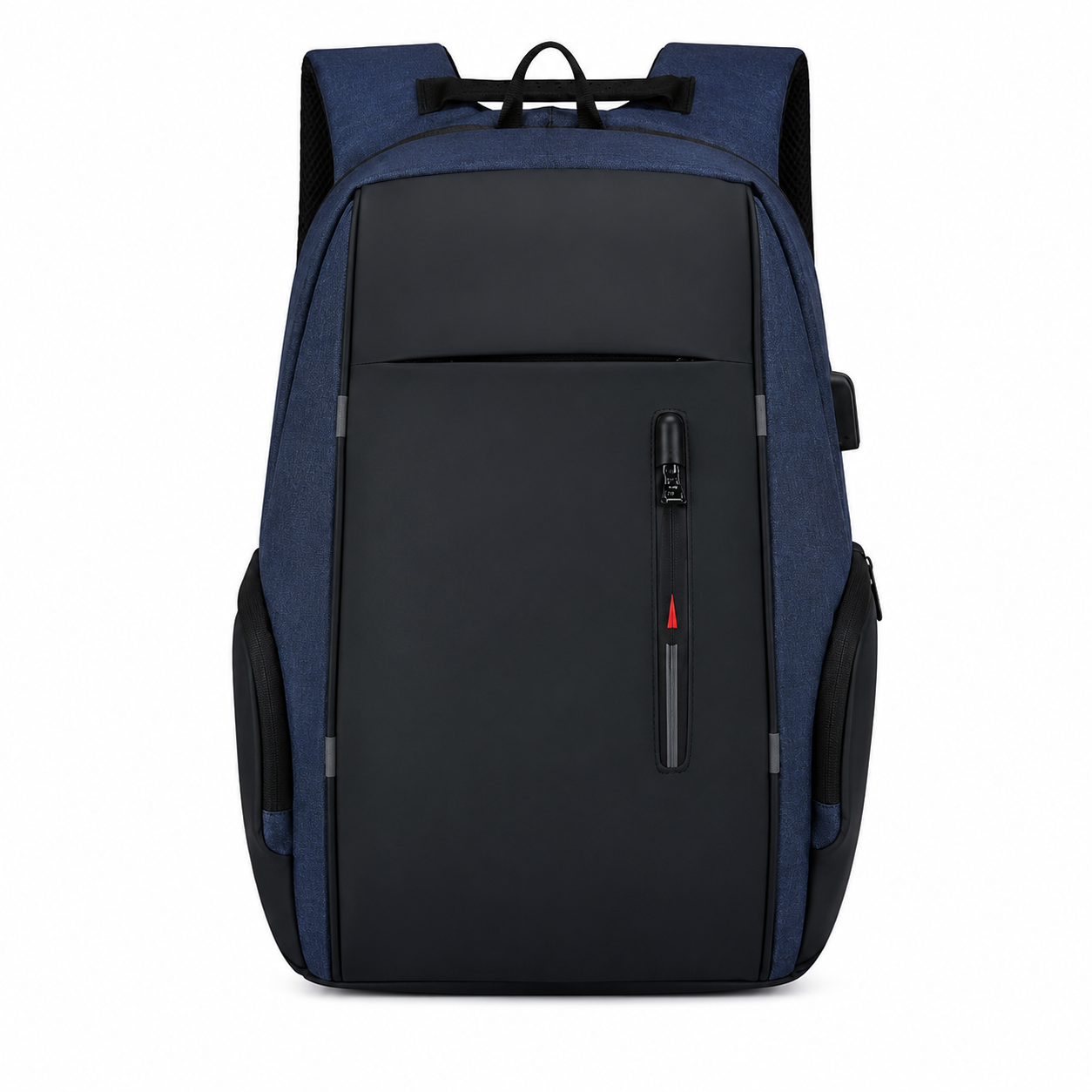 Waterproof Oxford USB Laptop Backpack with Reflective Strips