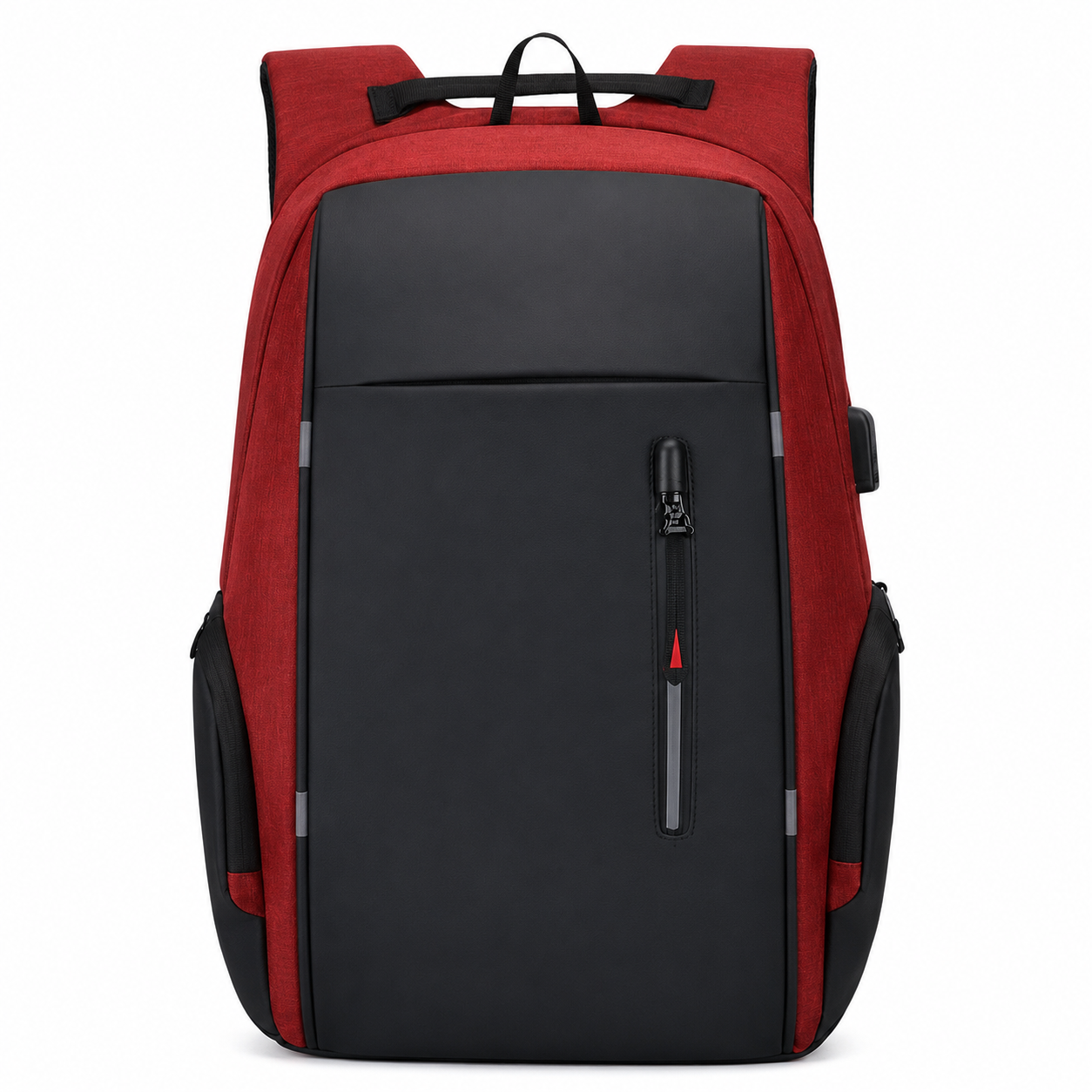 Waterproof Oxford USB Laptop Backpack with Reflective Strips