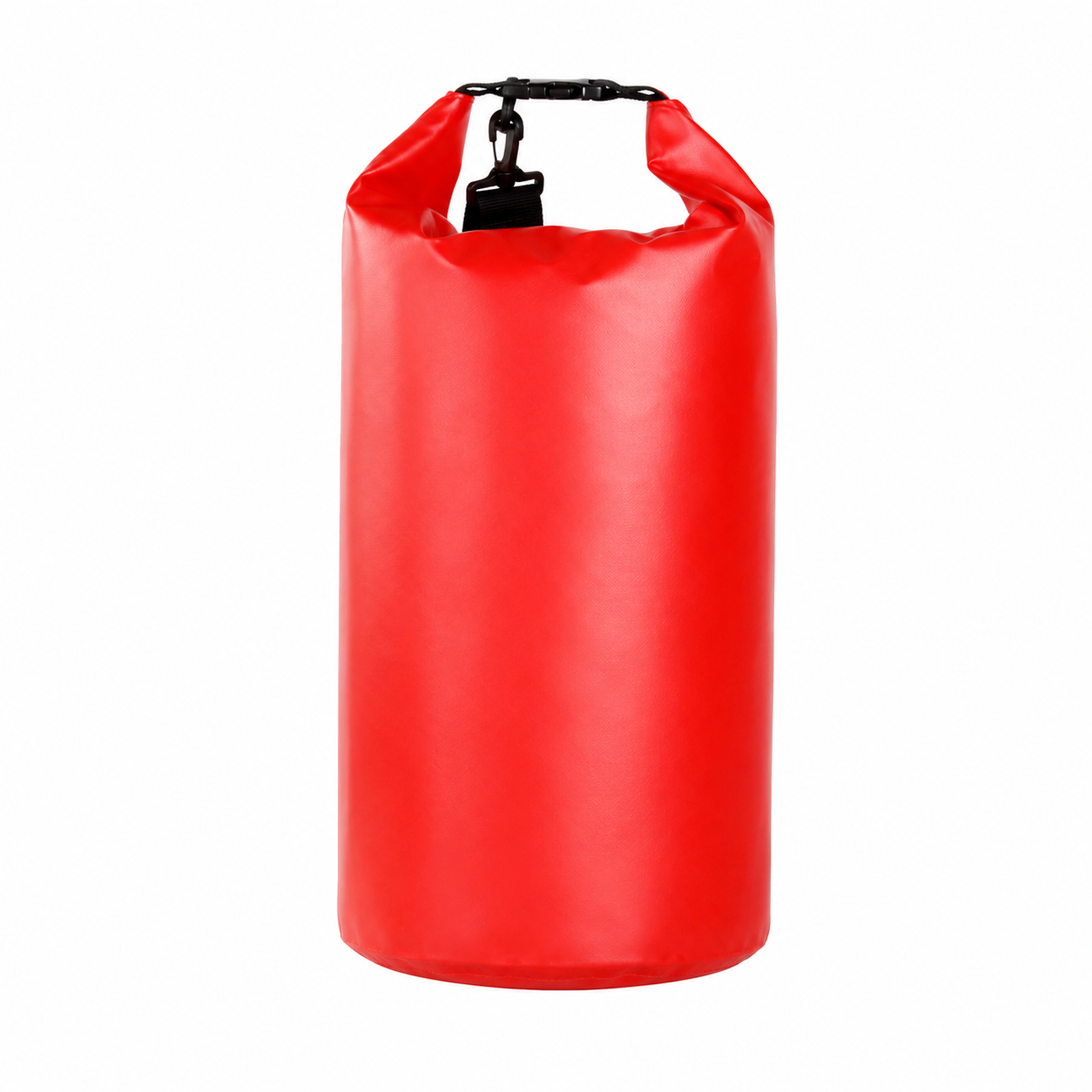 Waterproof PVC Dry Bag With Roll Top Closure And Shoulder Strap