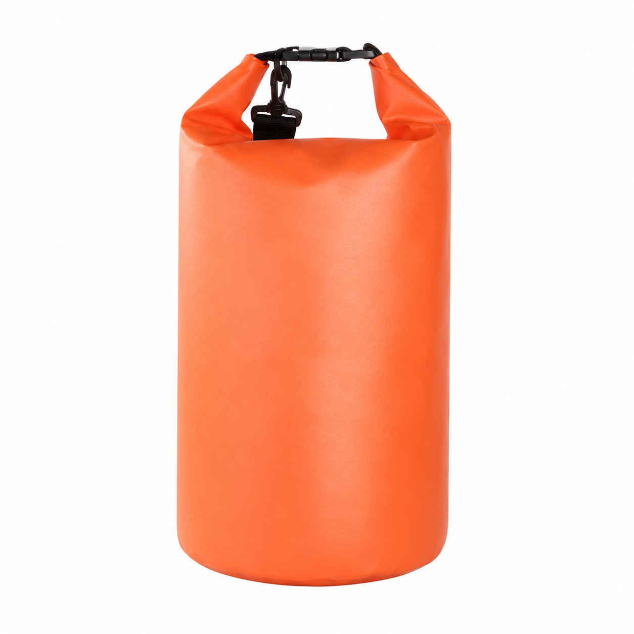 Waterproof PVC Dry Bag With Roll Top Closure And Shoulder Strap