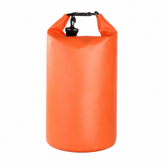 Waterproof PVC Dry Bag With Roll Top Closure And Shoulder Strap