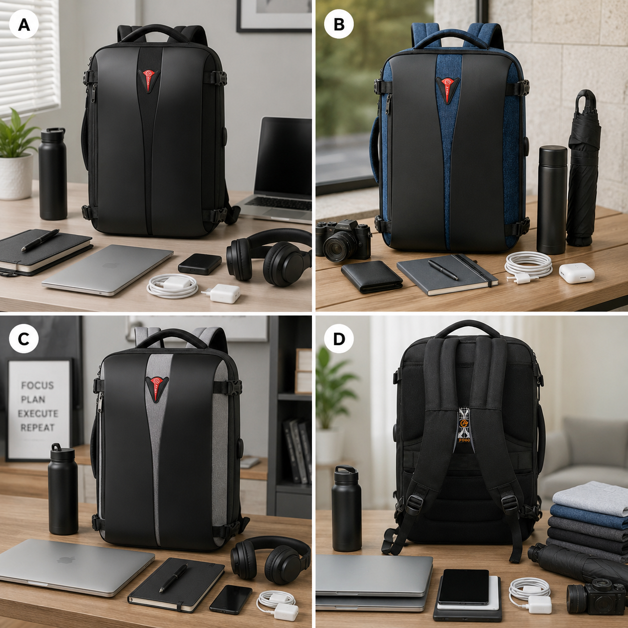 Waterproof Smart Lock Travel Backpack