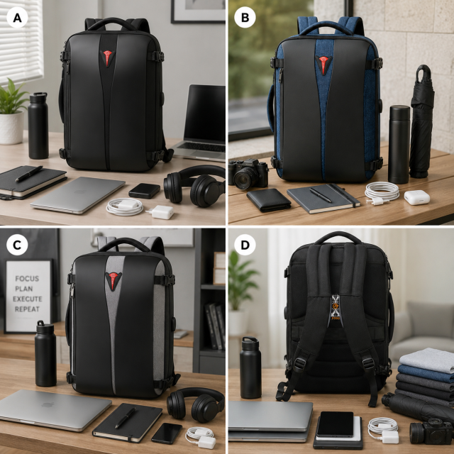Waterproof Smart Lock Travel Backpack