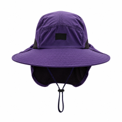 Waterproof UV Protection Bucket Hat with Neck Flap