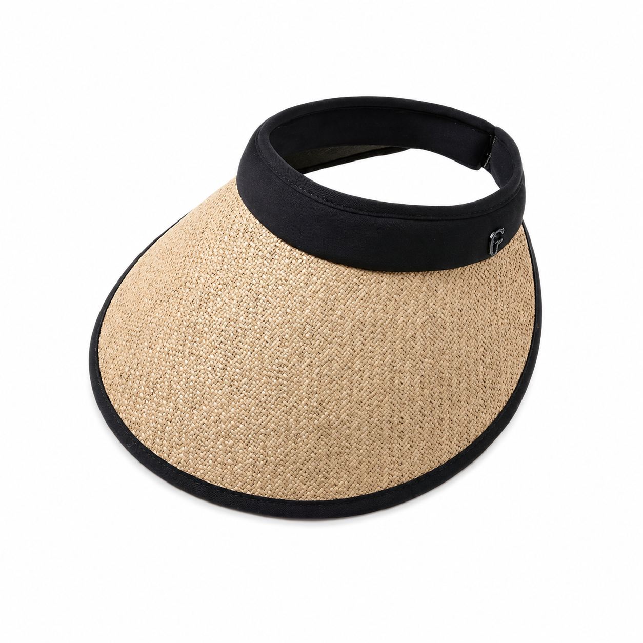 Wide Brim UV Protection Woven Sun Visor