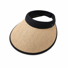 Wide Brim UV Protection Woven Sun Visor