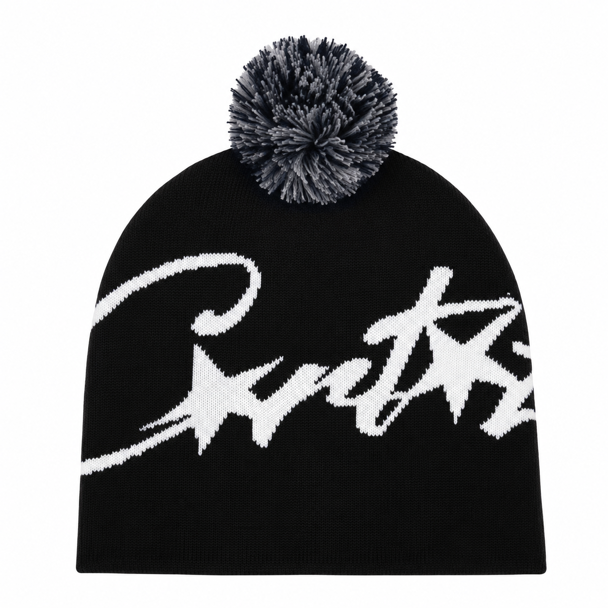 Winter Knitted Pom Pom Beanie Hat