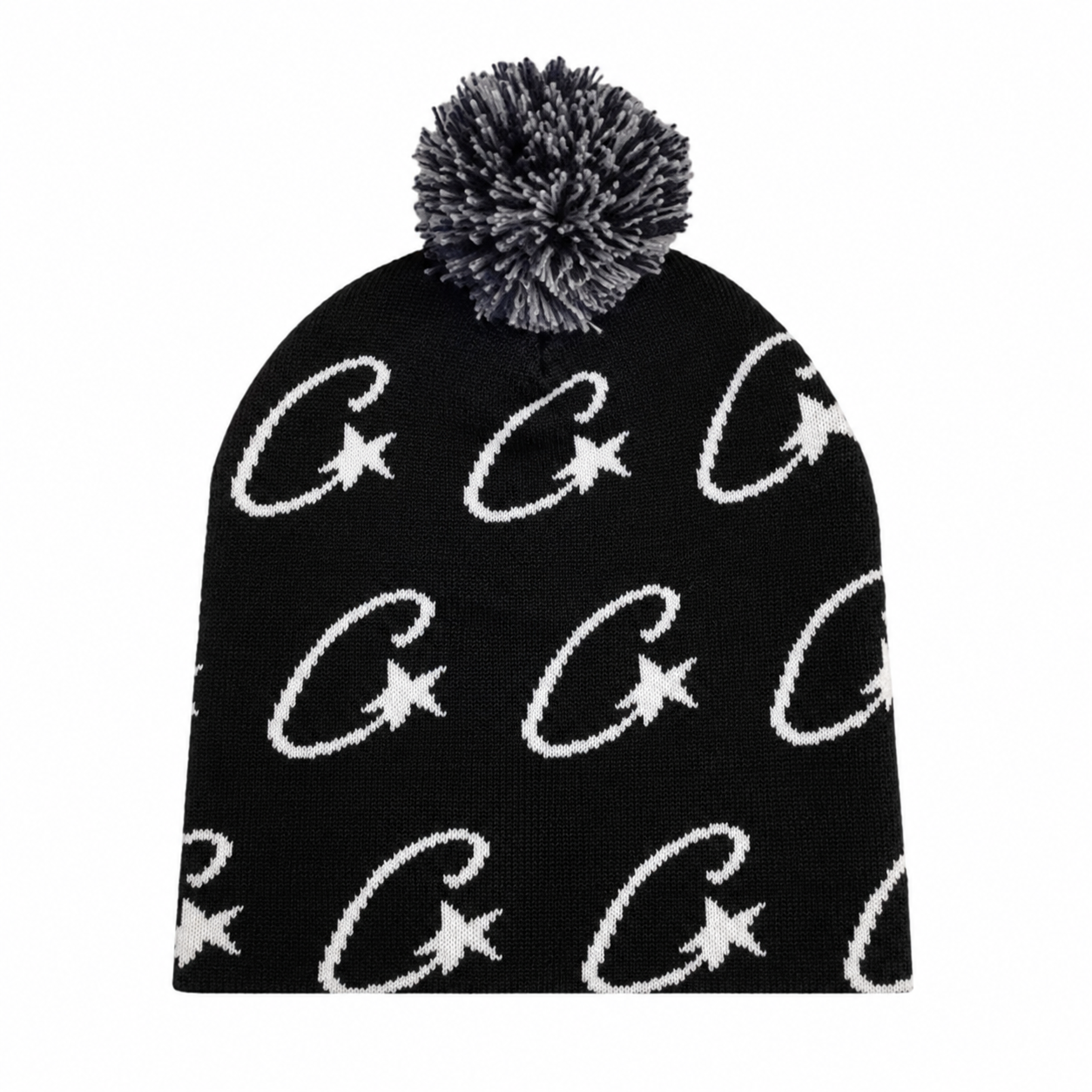Winter Knitted Pom Pom Beanie Hat