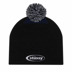 Winter Knitted Pom Pom Beanie Hat