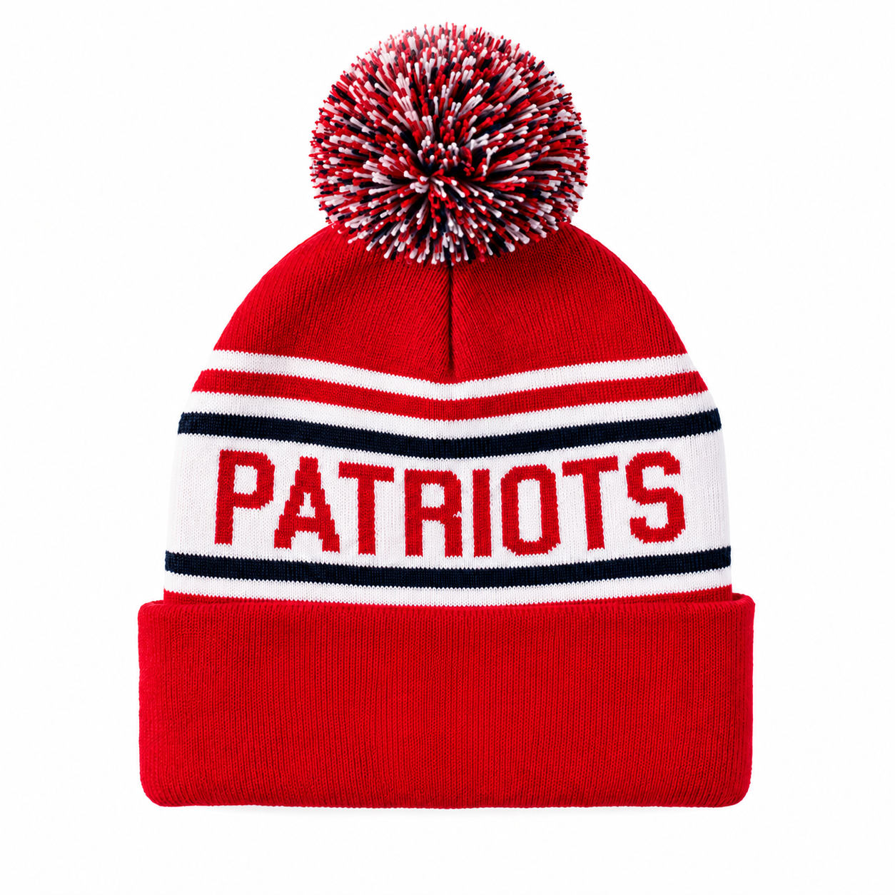 Winter Pom Pom Knit Beanie Hat