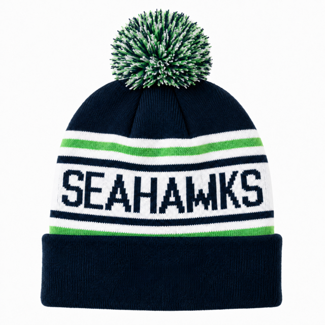 Winter Pom Pom Knit Beanie Hat
