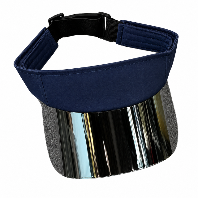 Women's Cotton Holographic Sun Visor Hat