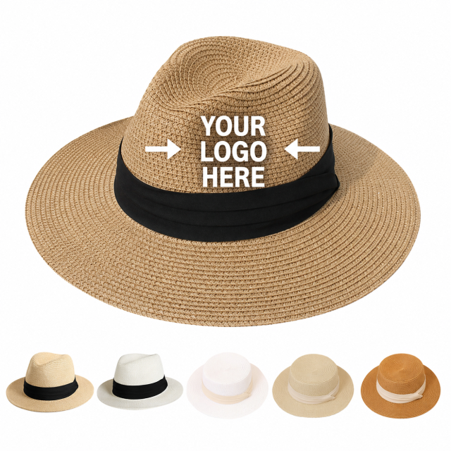 Women's Wide Brim Panama Straw Hat