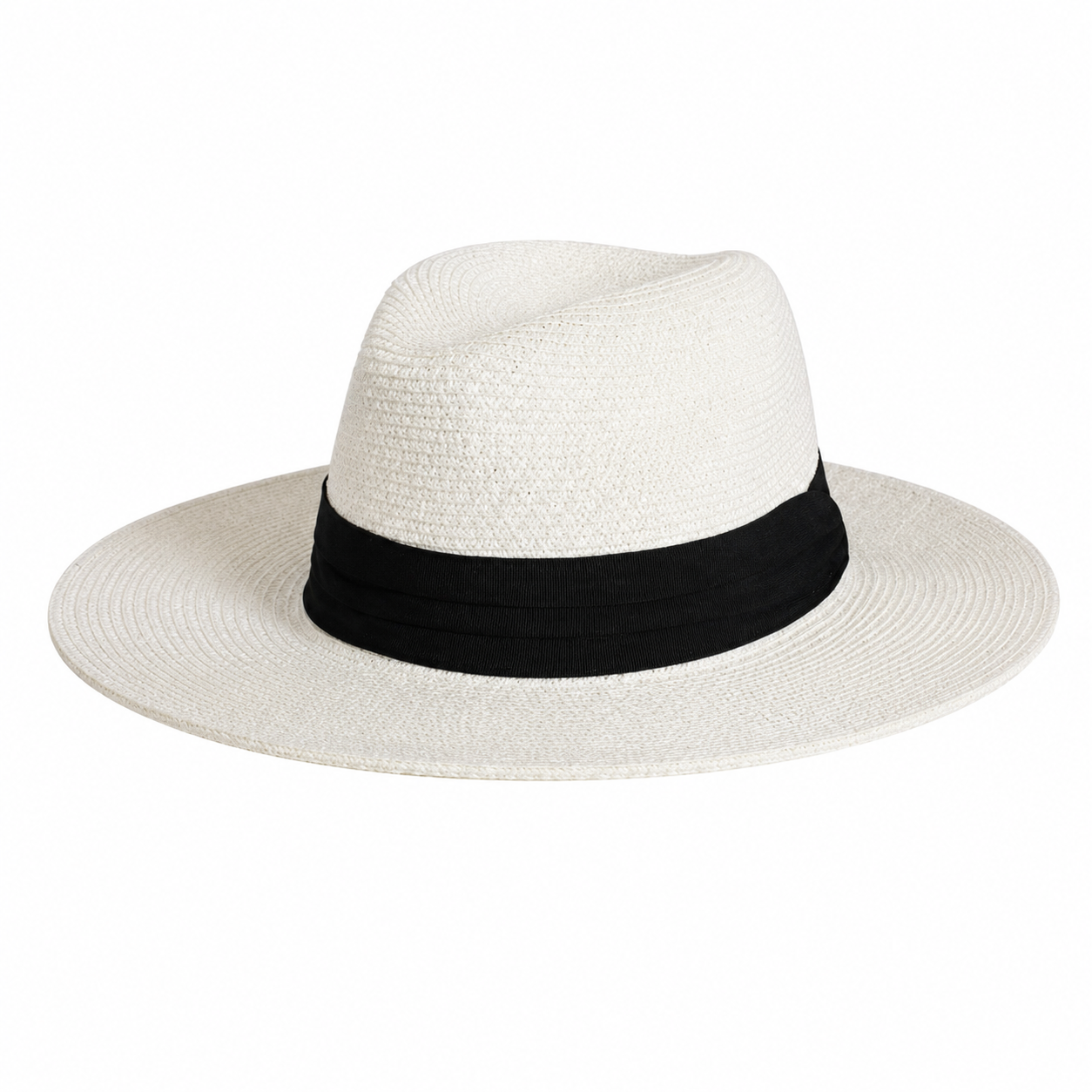 Women's Wide Brim Panama Straw Hat