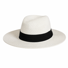 Women's Wide Brim Panama Straw Hat