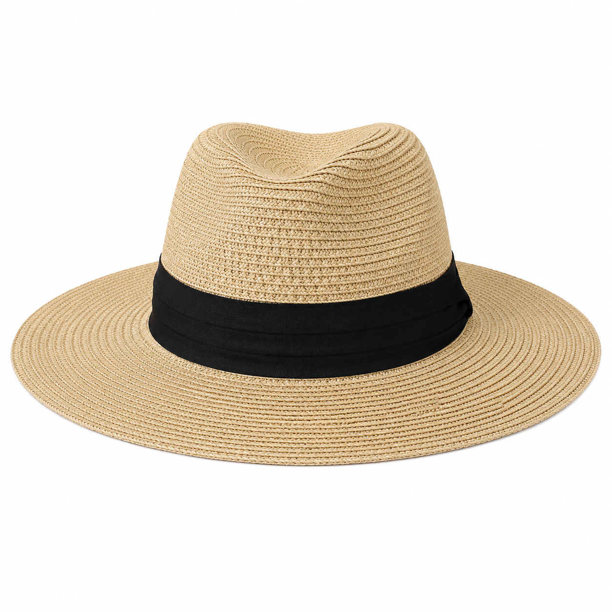 Women's Wide Brim Panama Straw Hat