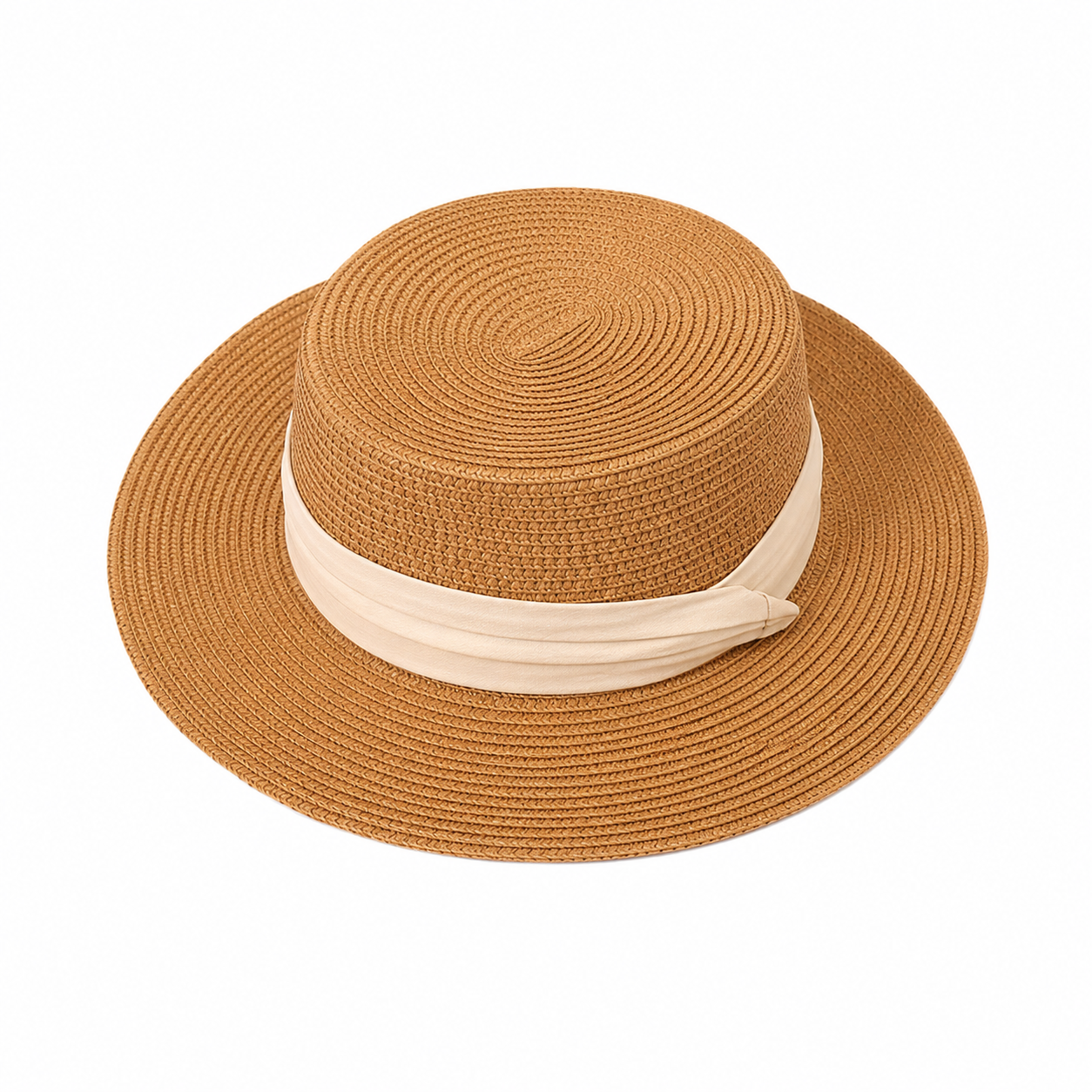 Women's Wide Brim Panama Straw Hat