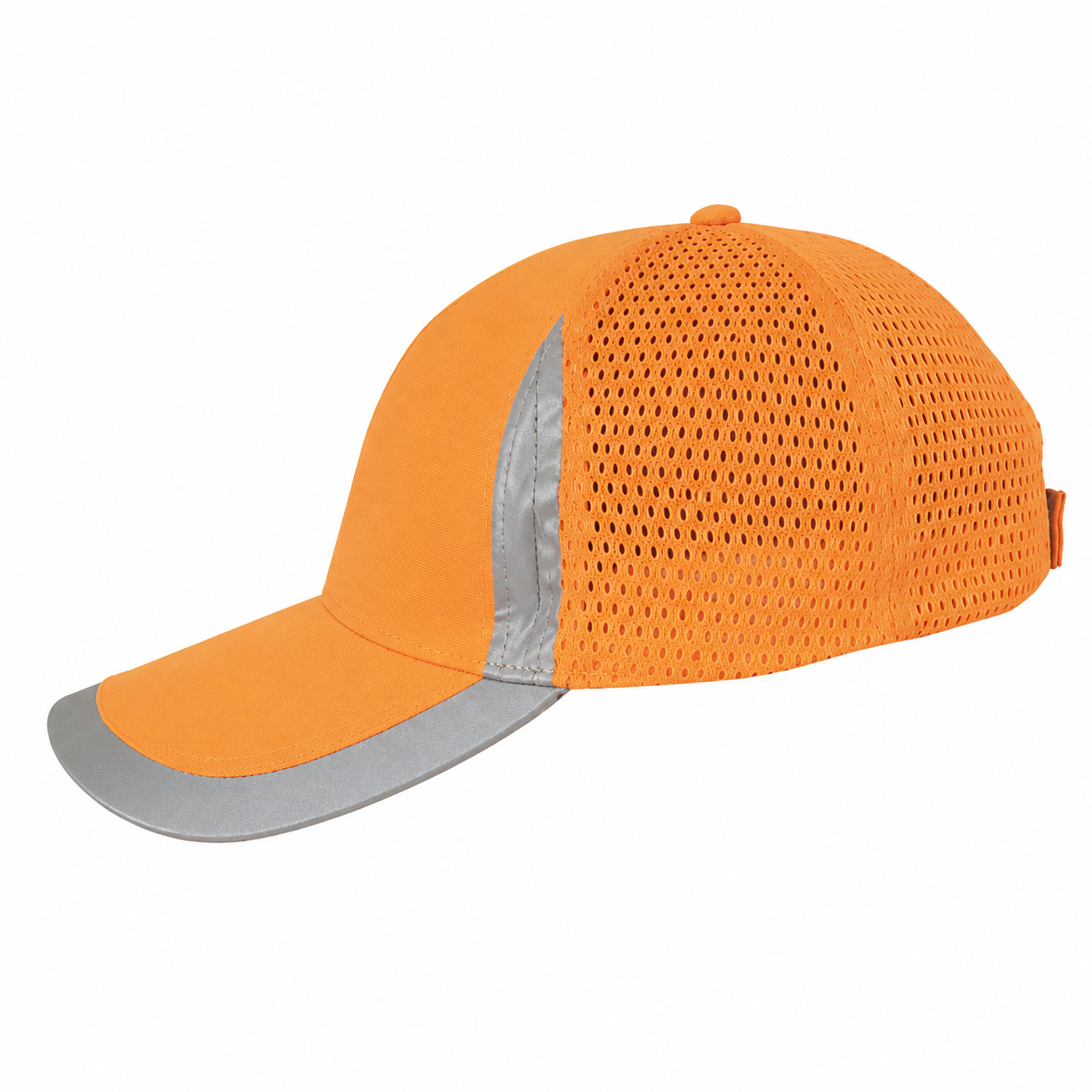 Reflective Safety Baseball Cap with Breathable Mesh