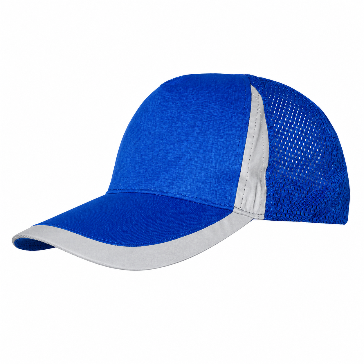 Reflective Safety Baseball Cap with Breathable Mesh