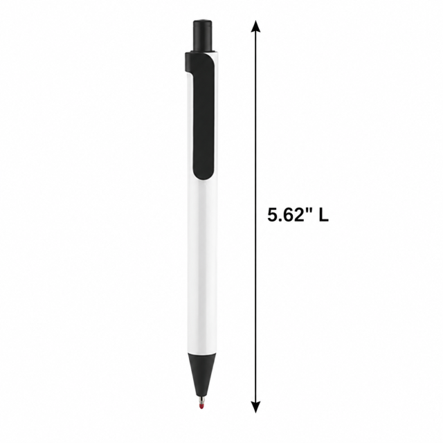 High-Capacity Retractable Click Pen