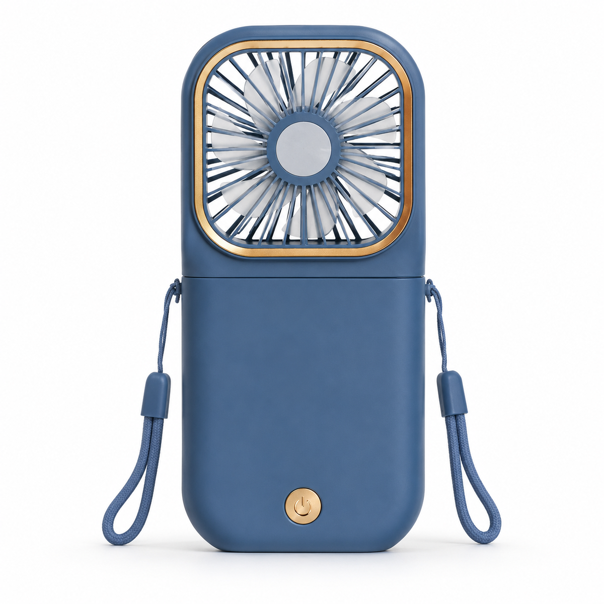 3-In-1 Rechargeable Folding Mini Fan With Power Bank & Phone Holder