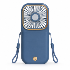 3-In-1 Rechargeable Folding Mini Fan With Power Bank & Phone Holder