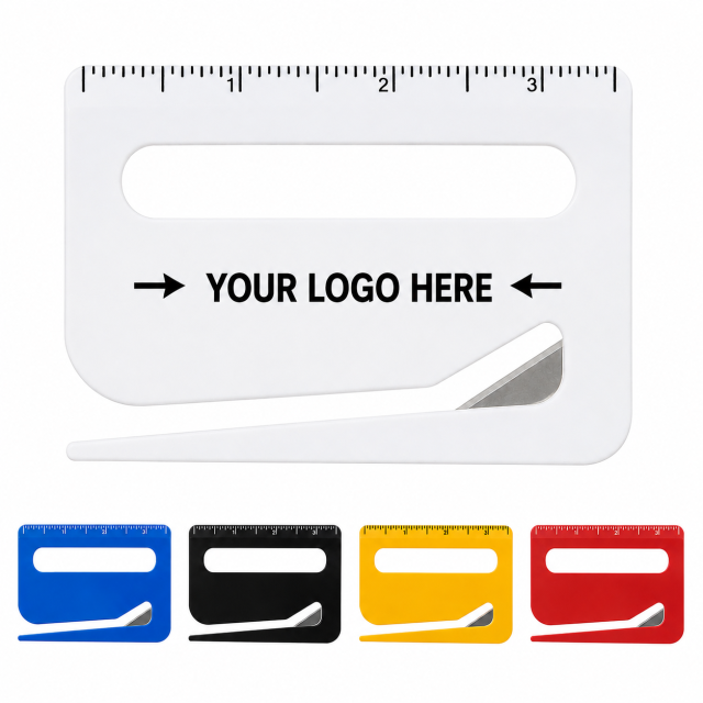 3-in-1 Letter Opener with Ruler and Magnifier